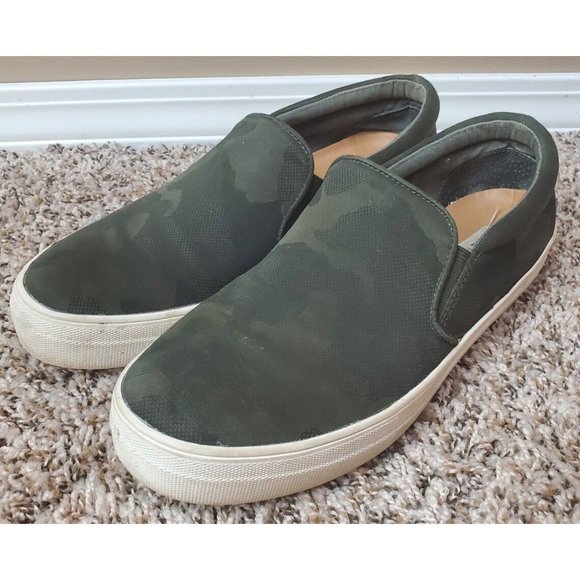 Steve Madden Camoflauge Slip On Sneakers Size 10 - Picture 2 of 10